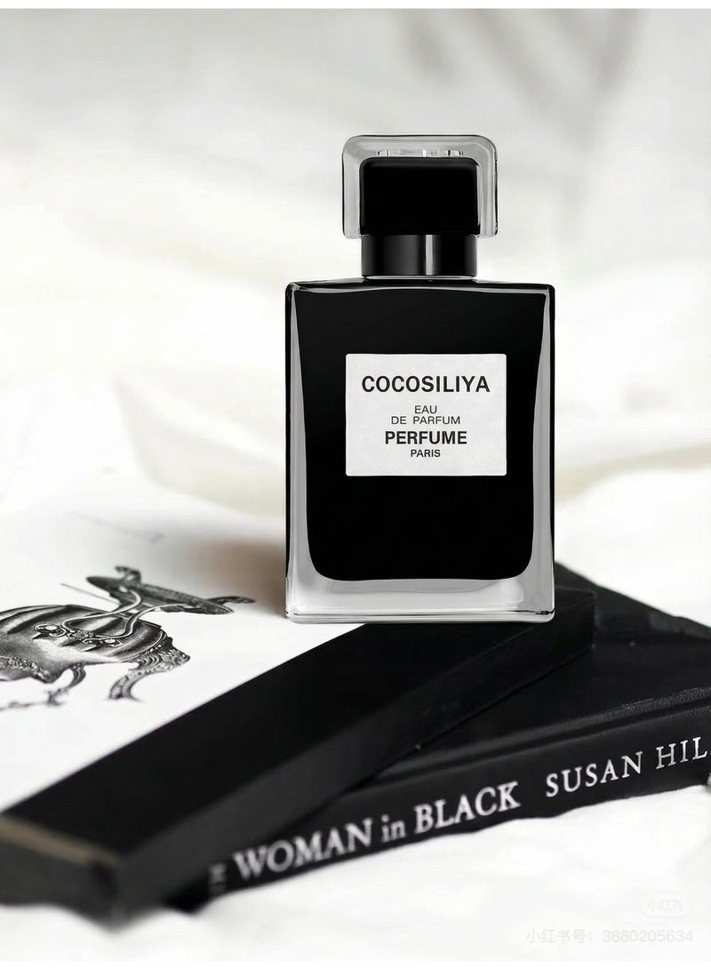 SACO COCOSILIYA Black Women's Eau de Parfum 50ml/Woody Oriental Notes/The Perfect Gift Choice - Image 3