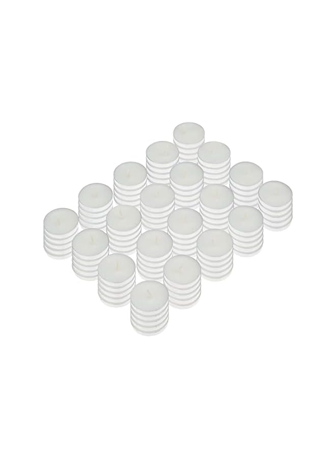 The Bros 100 Pack Tea Lights Candles, Tealight Candles,White Smokeless Dripless Long Lasting Tea Light Candles,Tea Candles for | Weddings | Party | Shabbat | Home Decorative Tealights - Image 3