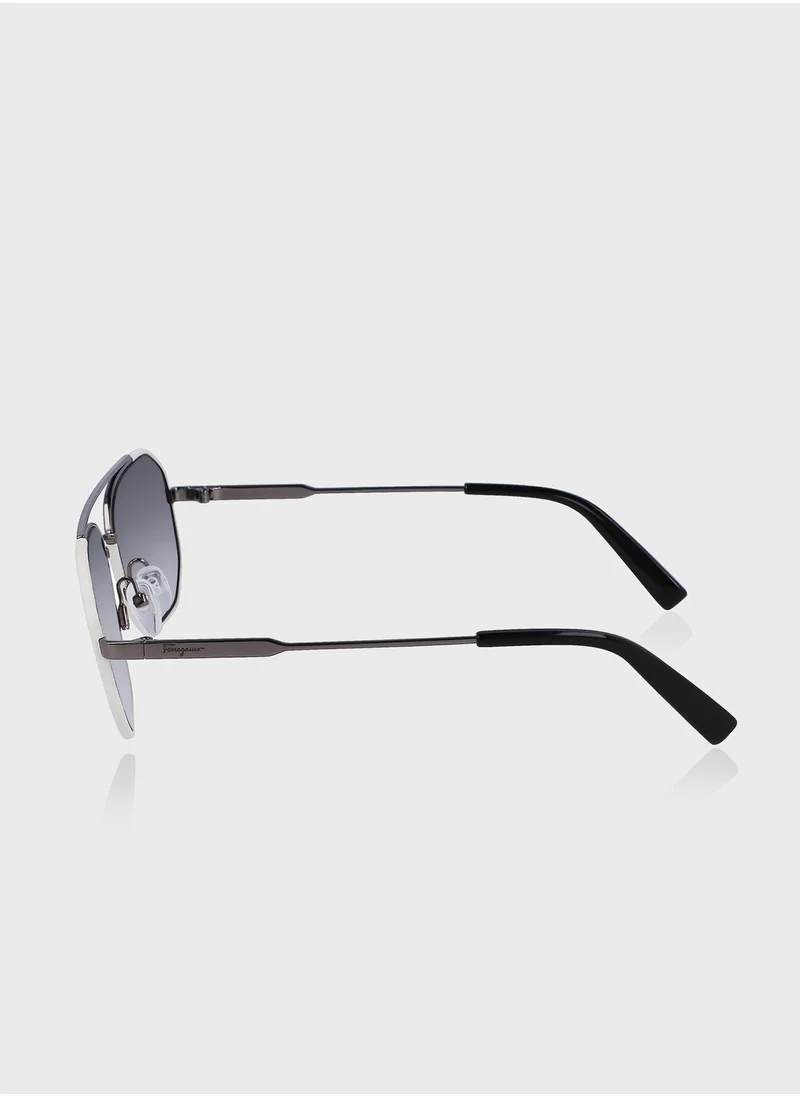 FERRAGAMO Sf303Sl Aviator Sunglasses