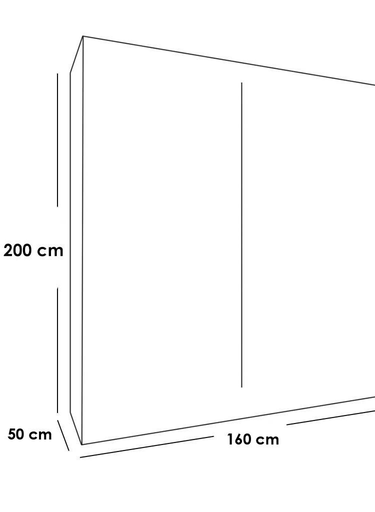 Furniture Factory 4-piece MDF bedroom set - white - Image 5