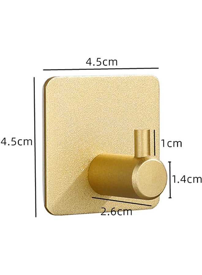 Adhesive Heavy Duty Wall Hooks Ultra Strong 304 Stainless Steel Brushed Home Storage Door Hook for Hanging Coats Robes Towel Bags Keys - Image 2