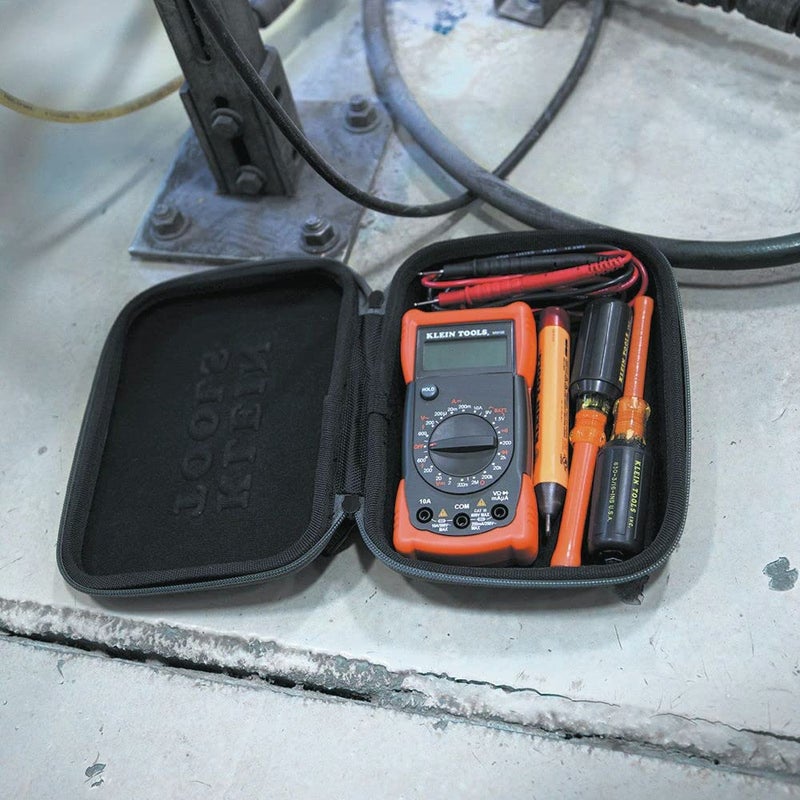 Klein Tools 5184 Hard Case for Tools, Great for Meters, Small Parts, Tech Devices, 8.75 x 2.25 x 6.5-Inch - Image 2