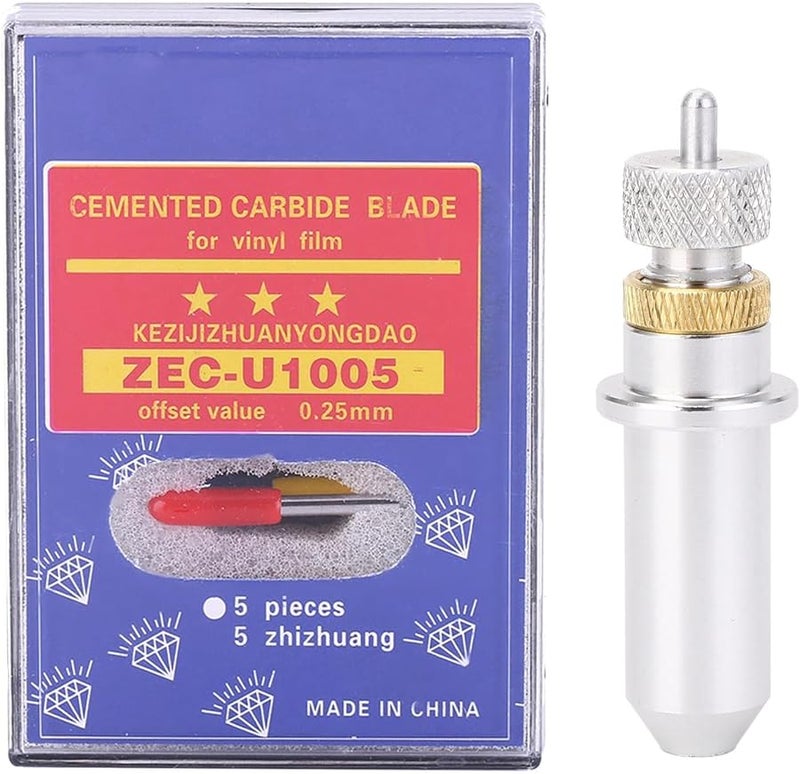 15pcs Tungsten Steel Plotter Blade Cutter Tool 30 45 60 Degree with Holder - Image 5