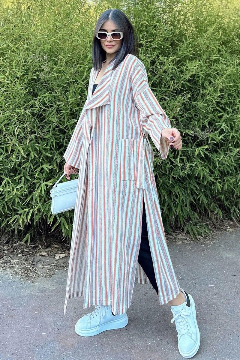 Weshaya Coat Women Brick color - Image 1