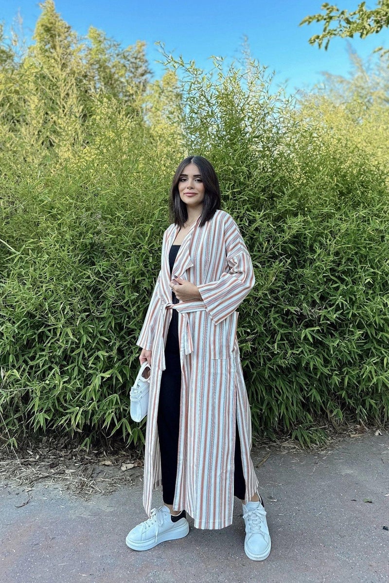 Weshaya Coat Women Brick color - Image 5