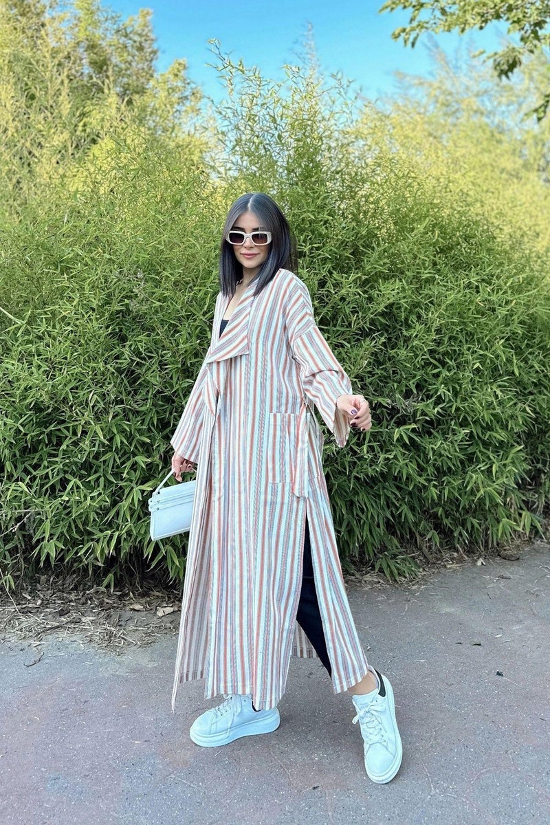 Weshaya Coat Women Brick color - Image 3