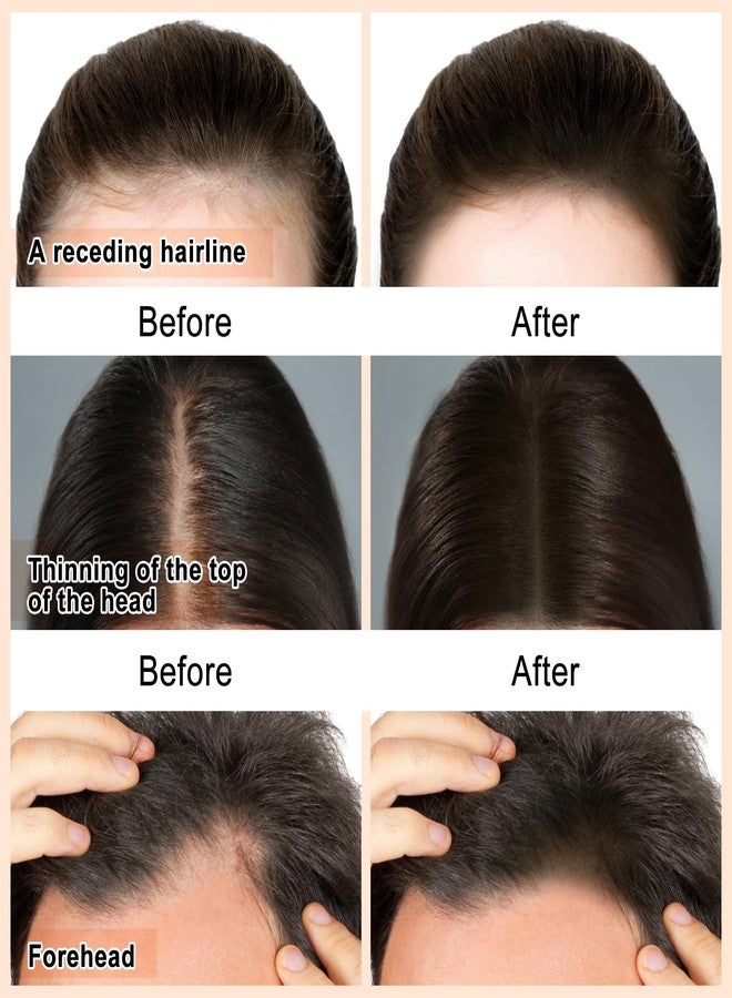 بوبين قلم إخفاء خط الشعر من بوبين - بودرة ظل الشعر، مقاومة للماء لتغطية جذور الشعر الرمادي وإخفاء تساقط الشعر وترققه - Image 3