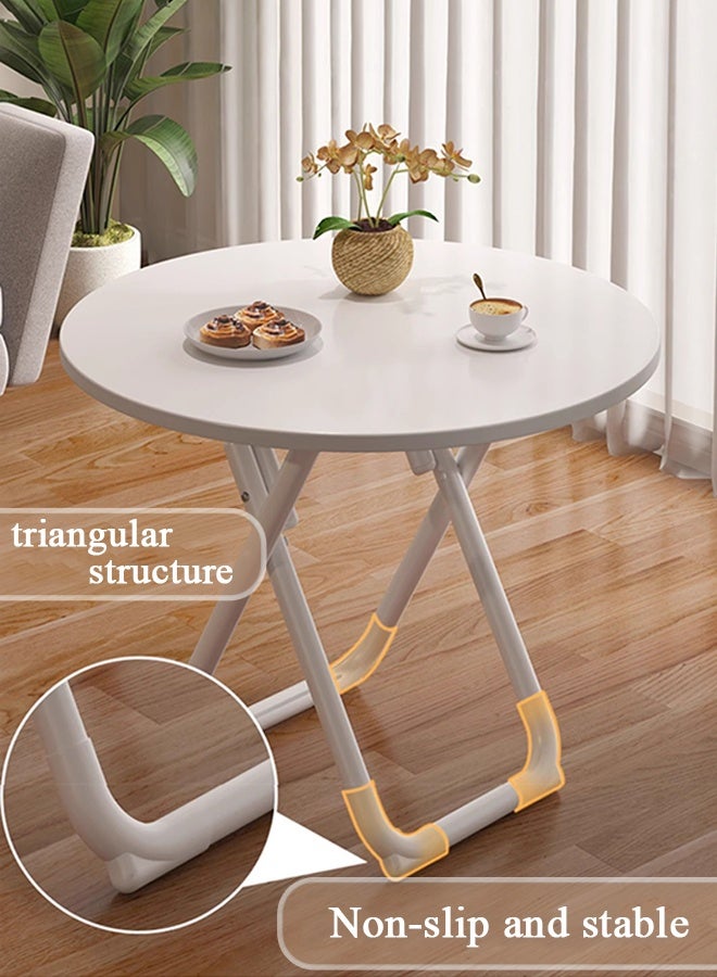 X spring Folding side service table-small side table for 2-3 people - mobile coffee table for lounge / kitchen / bedroom-lightweight and space-saving service tables - Image 2