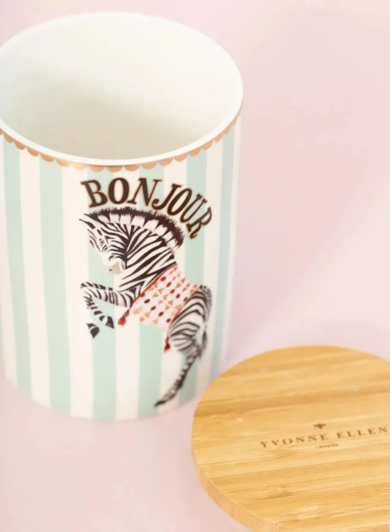 YVONNE ELLEN  Storage Jar Zebra  | Best Price UAE