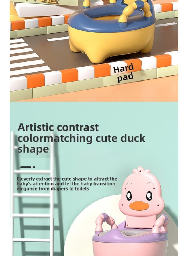 ORiTi Children'S Toilet Seat, Toilet For Little Boys, Girls, Babies, Infants And Young Children, Specialized Training Toilet, Household Toilet Bowl, Urine Bucket, Urine Basin - Pink - Image 4