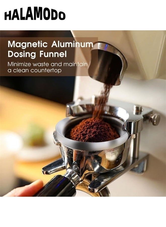 HALAMODO Espresso Distribution Tools WDT Tool Stainless Steel Needle Coffee Distribution Stirrer Portafilter Dosing Ring for Barista  - Image 2