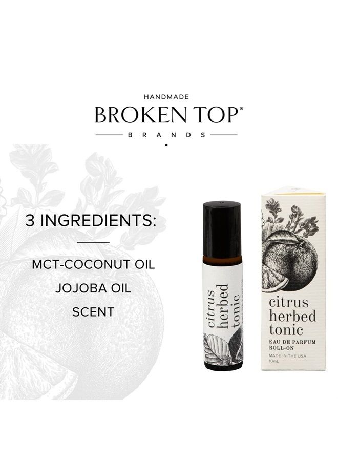 BROKEN TOP Roll On Perfume | Essential Oil Perfume | with MCT, Jojoba & Essential Oil Eau de Parfum | Natural, Vegan | Lavender Mint, 10 mL - Image 2