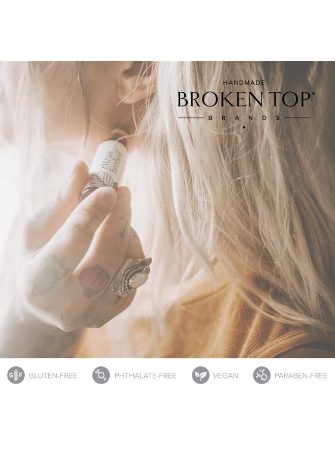 BROKEN TOP Roll On Perfume | Essential Oil Perfume | with MCT, Jojoba & Essential Oil Eau de Parfum | Natural, Vegan | Lavender Mint, 10 mL - Image 4