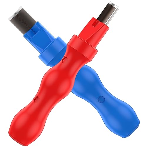Abizarch 2Pcs Neon Light Cutter,Split Neon Lamp Hand Tool,Shockproof Straight and Curved Neon Strip Trimming Hand Tool, High Speed Steel Portable Engraving Cutting Tool for Neon Light - Image 5