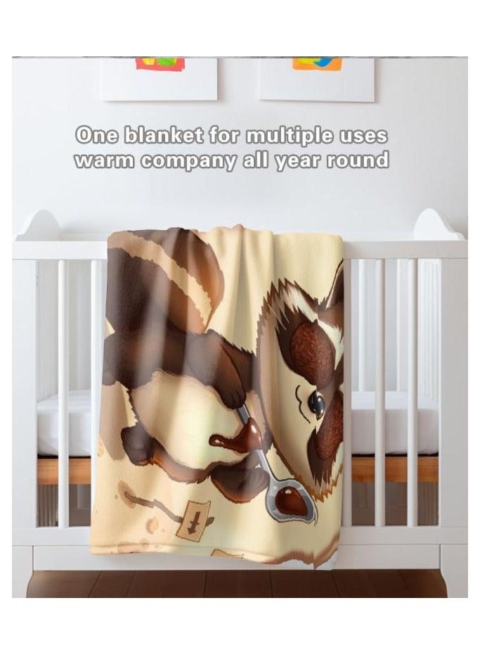 general Children's or student cartoon flannel thin blanket (warm and comfortable, suitable for sleep, games) 100cm*150cm - 159 - Image 4