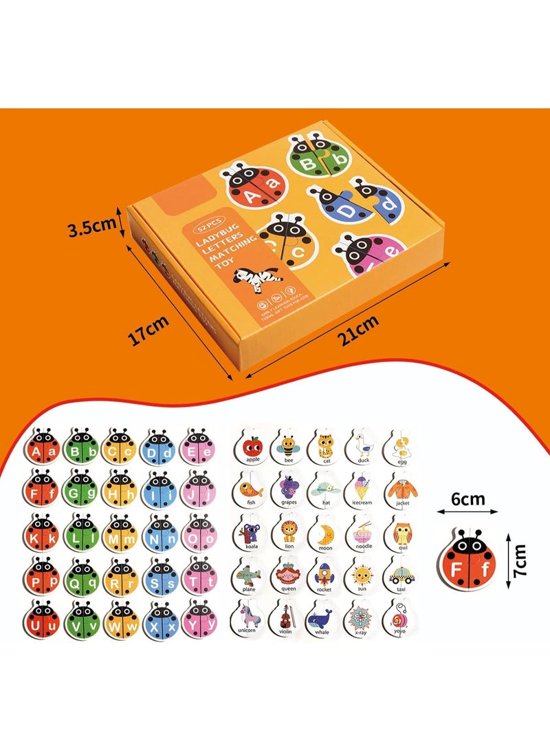 هالامودو لعبة مونتيسوري للأطفال من 3 إلى 6 سنوات، أحجية الأبجدية، خشبية، ألعاب تعليمية، ألعاب تنمية المهارات الحركية، تنسيق اليد والعين، هدية للأطفال من 3 إلى 6 سنوات - Image 3