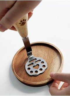Sweet Life Mini Masher,Stainless Steel Potato Masher, Mashed Potatos Masher with Wooden Handle, Stainless Steel, Tiny Masher  - Image 4