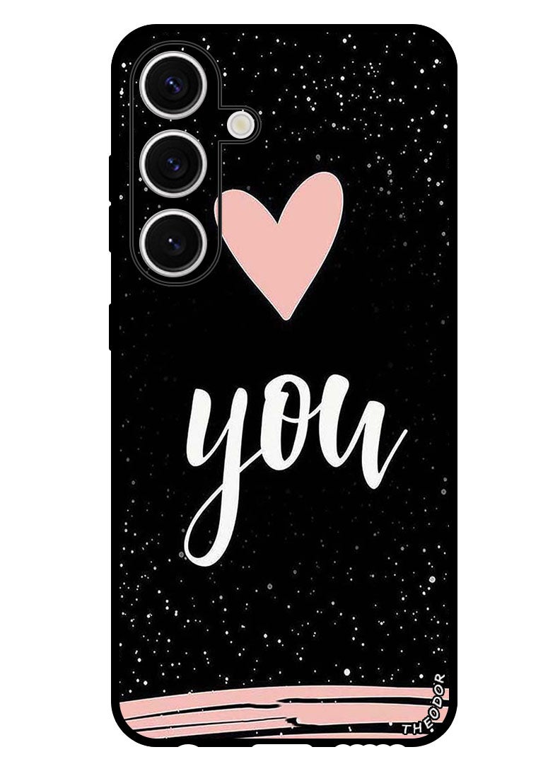 Theodor Protective Case Anti Scratch Shock Proof Bumper Cover For Samsung Galaxy S24 Love You - Image 1