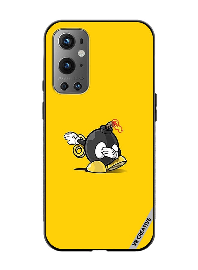 VR CREATIVE Protective Case Cover For OnePlus 9 Pro Cute Bomb Design Multicolour - Image 1