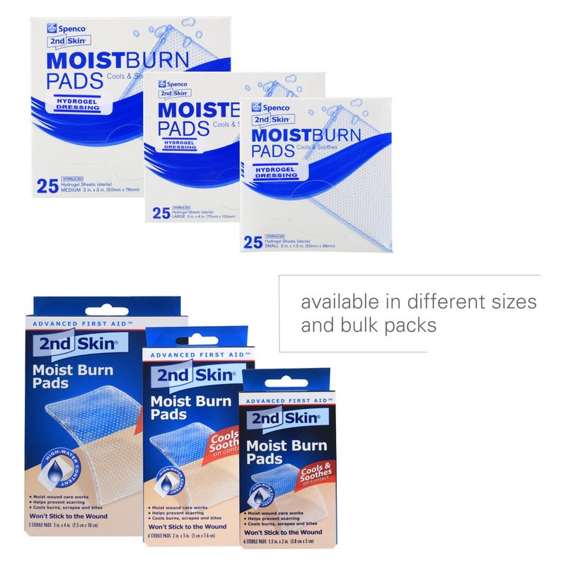 Spenco 2nd Skin Moist Burn Pads, Small (1.5 x 2 Inches), 6-Count - Image 5