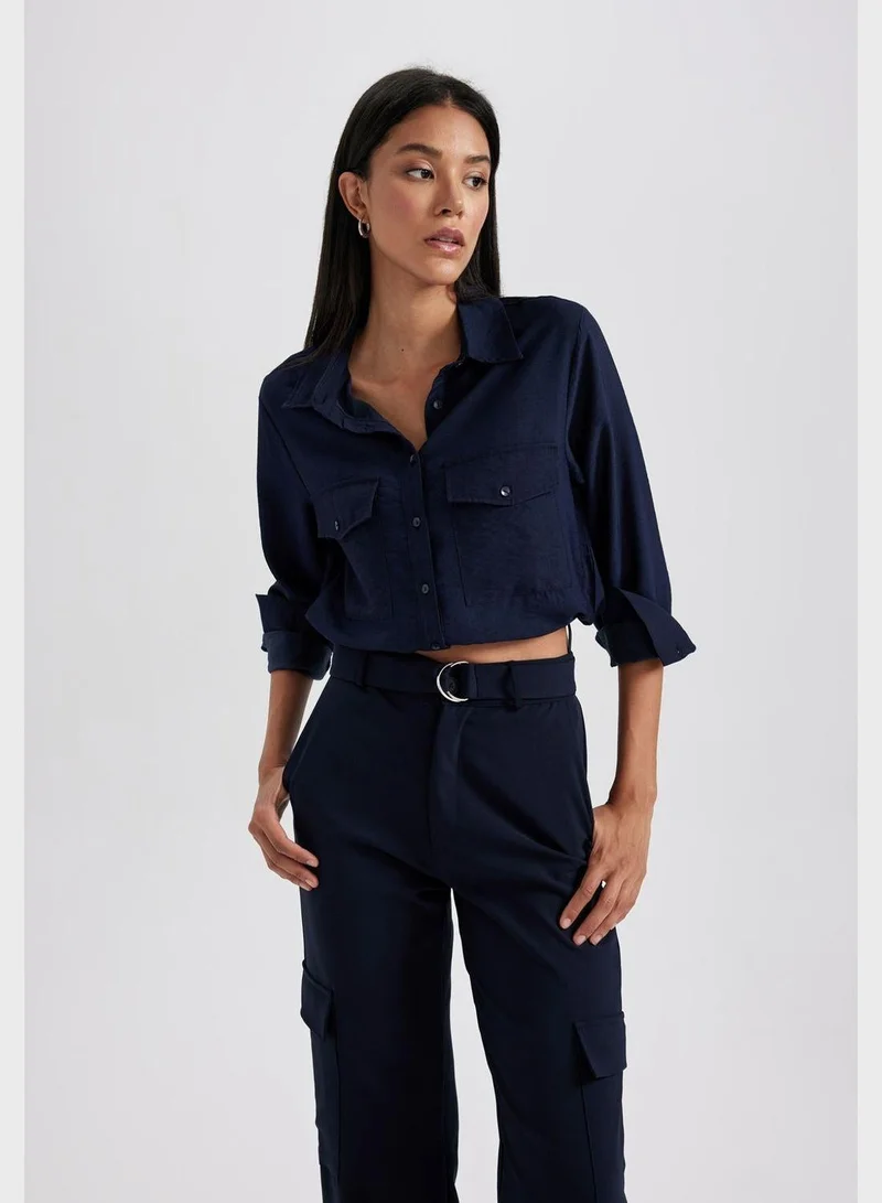 ديفاكتو قميص بأزرار