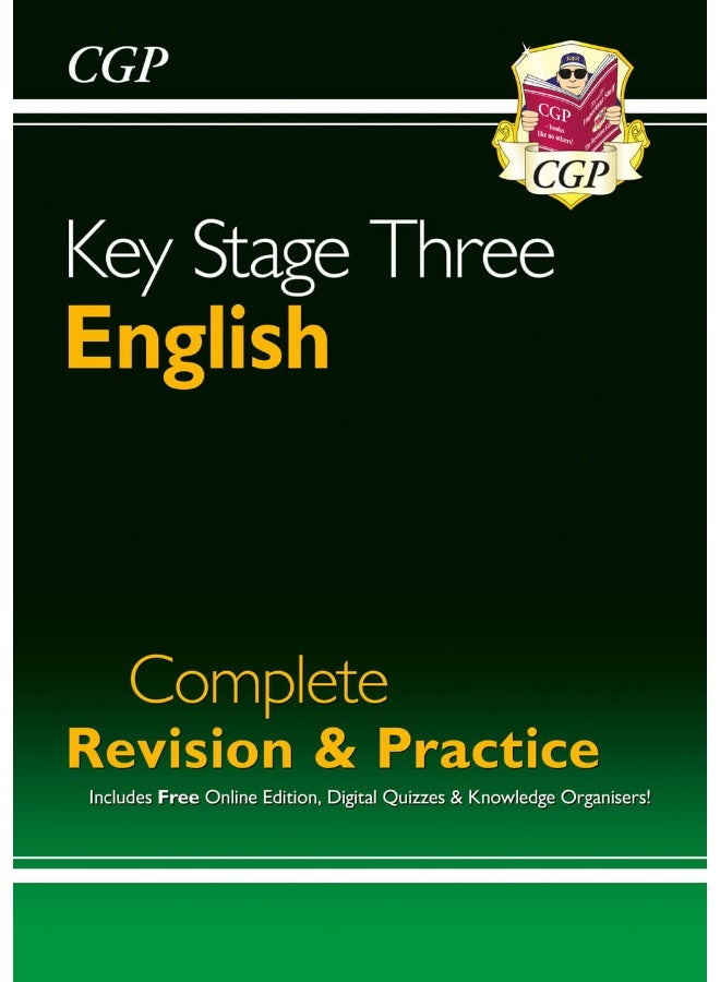 KS3 English Complete Revision & Practice (with Online Edition, Quizzes and Knowledge Organisers)