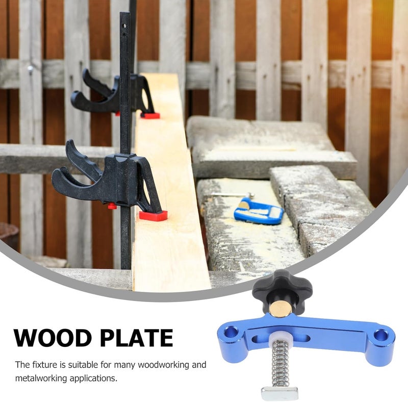 Balacoo 30/45# مشبك ضغط من نوع T-track للنجارة محسن، أزرق، لاستخدامه مع أرفف النجارة وطاولات الراوتر - Image 3