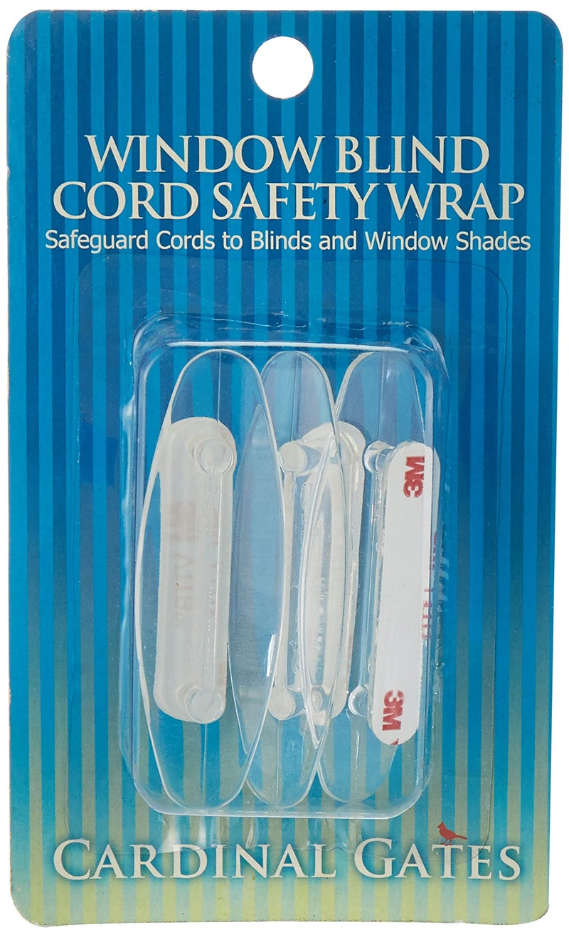 Cardinal Gates Cardinal Gates Cord Safety 3 Wraps Clear 