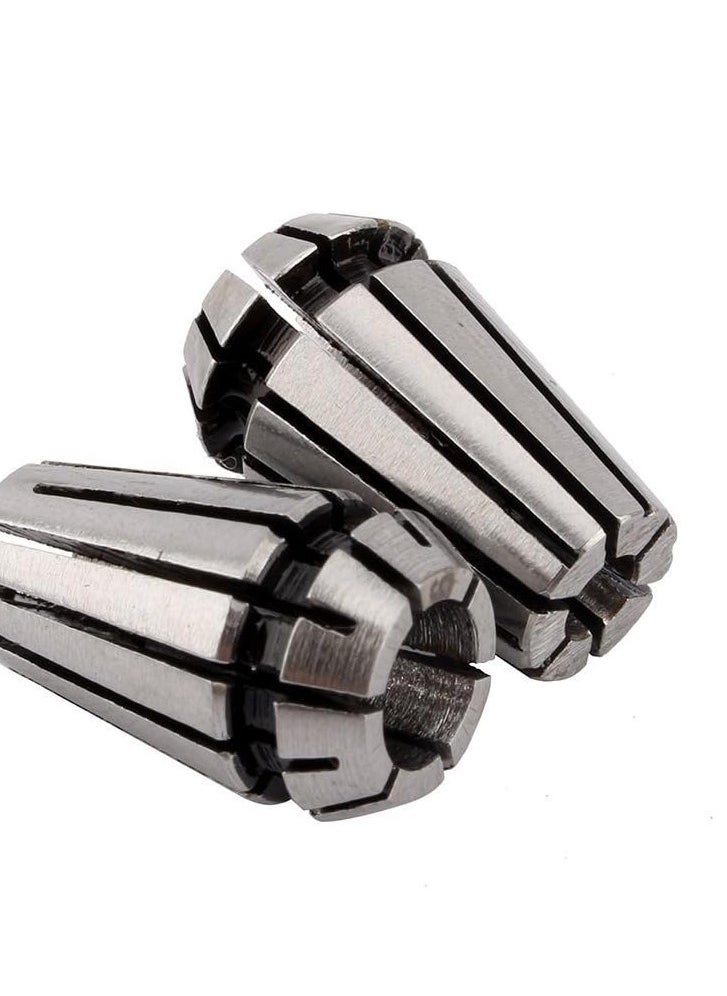 ماركة غير محددة ER25 مجموعة أسطوانة معدنية لآلة النقش CNC وأداة مخرطة الطحن TMPG نطاق الإمساك:6 مم 