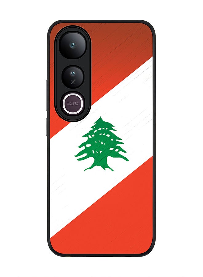 Stylizedd For vivo V50 Lite Case,Slim fit Camera Protection, Shockproof Thin Phone cover  - Flag Of Lebanon