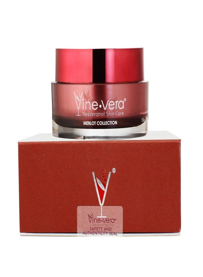 Vine Vera Merlot Day Cream and Peeling Gel Set - Contains Resveratrol - Anti Aging Skin Care - Image 2