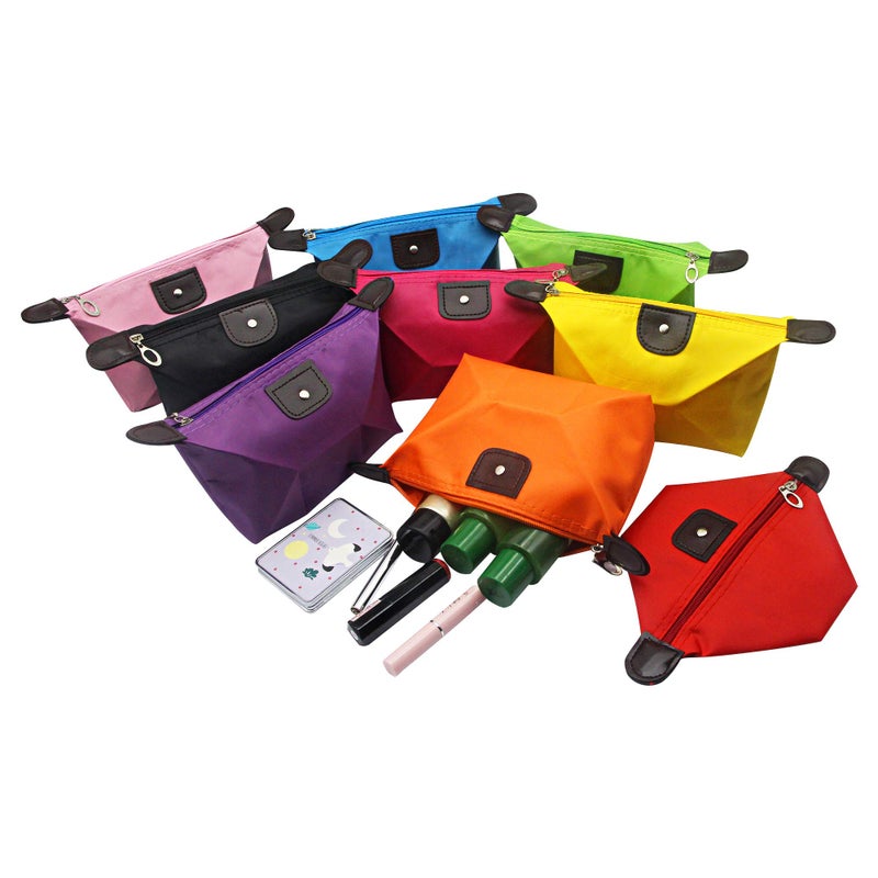 YAODHAOD Makeup Bag Bulk Toiletry Pouch Waterproof Cosmetic Storage Bags,with Zipper Travel Toiletry Organizer Packing Bag Accessory Organizer for Women and Men (9 Colors) - Image 4