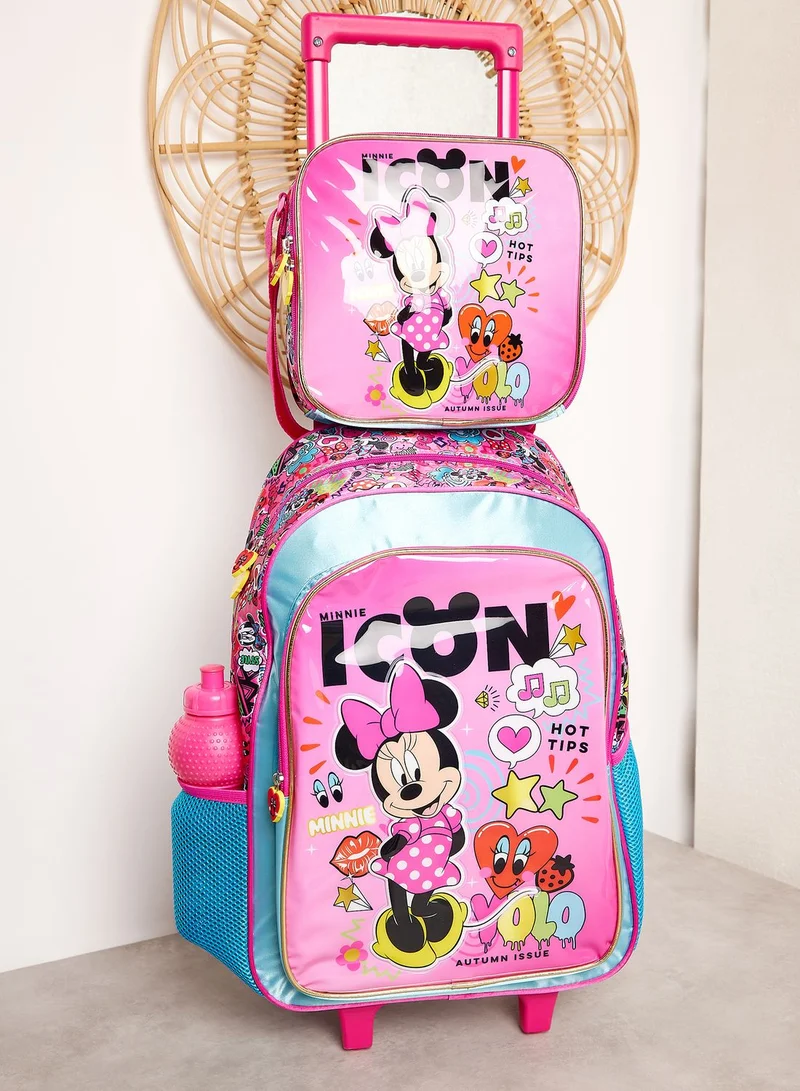 ديزني_ميني_هاوس Back To School Disney Minnie Mouse 6In1 Trolley Box Set