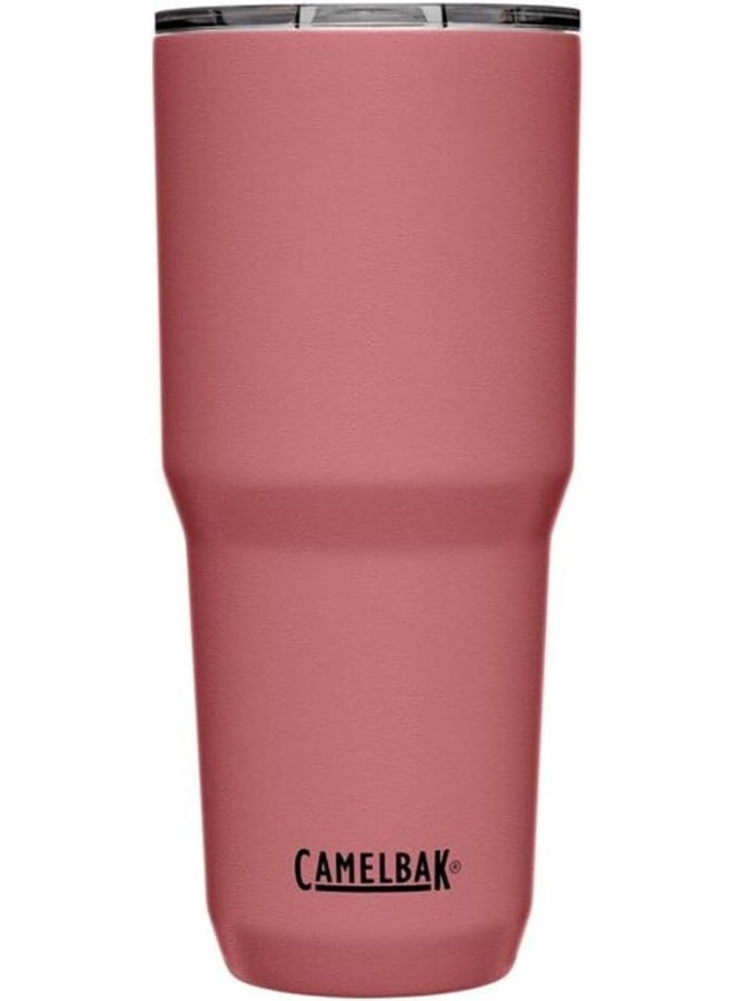 CAMELBAK كوب كاملباك هورايزون سعة 30 أونصة - فولاذ مقاوم للصدأ معزول - غطاء ثلاثي الوضعيات - وردي تيراكوتا - Image 1