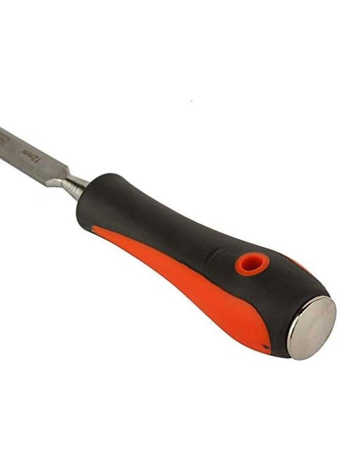 BLACK+DECKER 12Mm Bimaterial Steel Wood Chisel Orange Black Bdht16695 2 Years Warranty - Image 4
