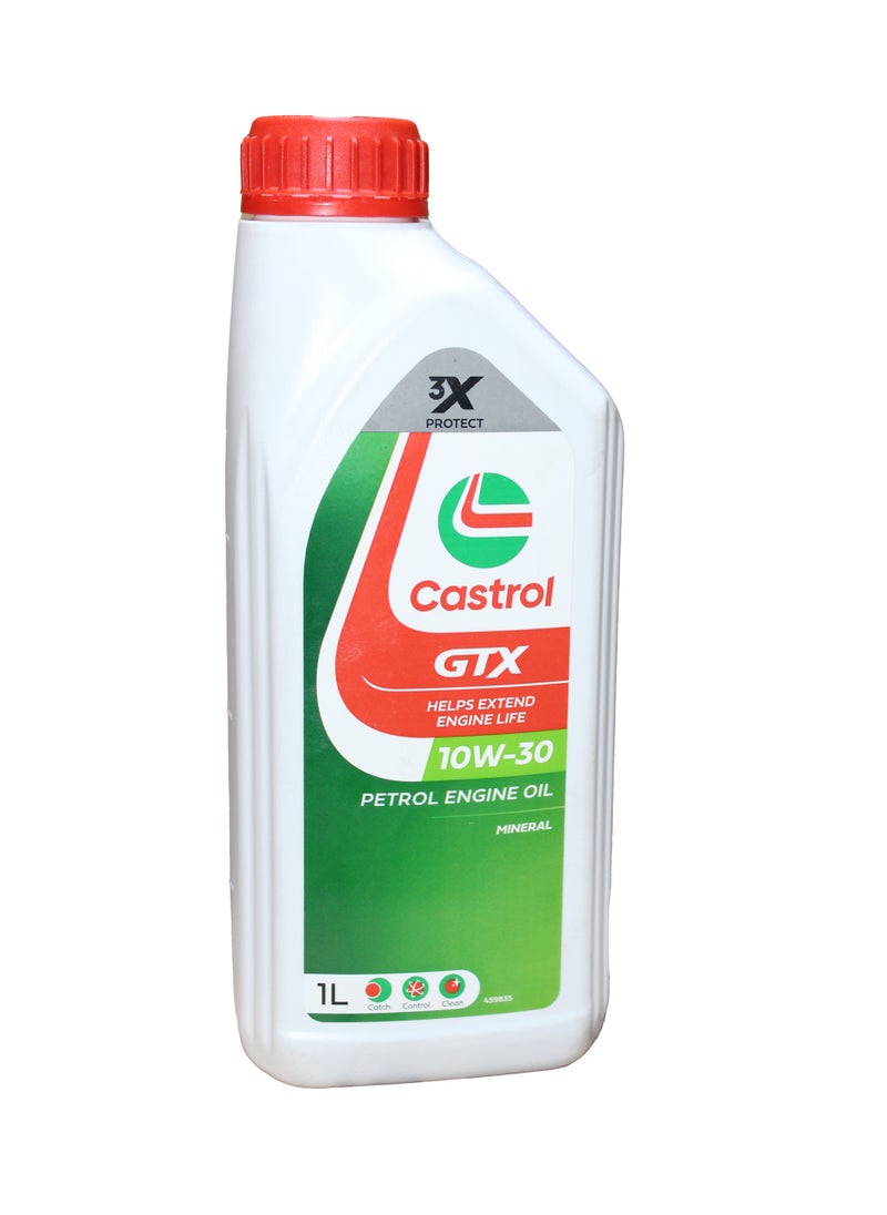 Castrol - Castrol 10W-30| GTX Engine Oil| Cartoon (12x1L) - Image 1