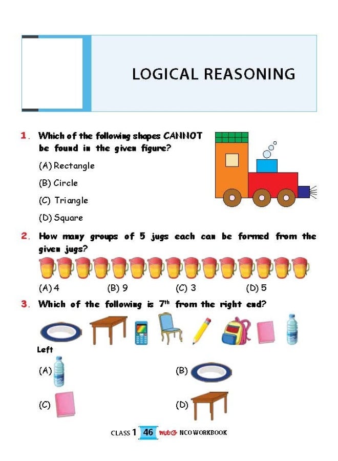 MTG National Cyber Olympiad (NCO) Workbook for Class 1 - Quick Recap, MCQs, Previous Years Solved Paper and Achievers Section - SOF NCO Olympiad Preparation Books For 2023-2024 Exam - Image 5