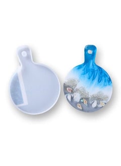 Graffiti Resin 2-Piece Silicone for Epoxy Serving Tray Mold  - Image 4