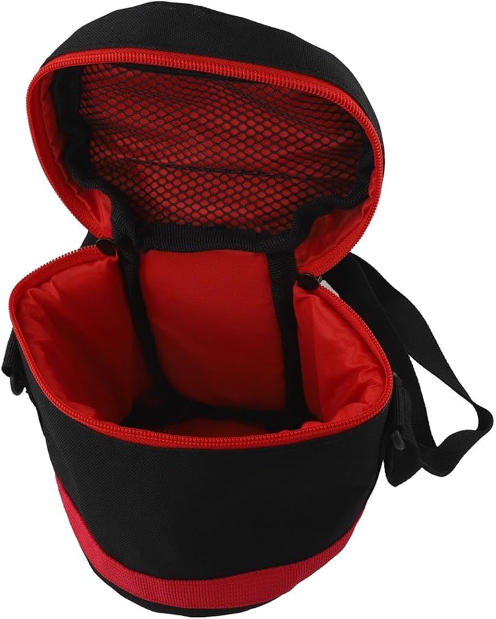 حقيبة تخزين تلسكوبية من قماش أكسفورد الثقيل مع أحزمة كتف وجيب شبكي - Image 3