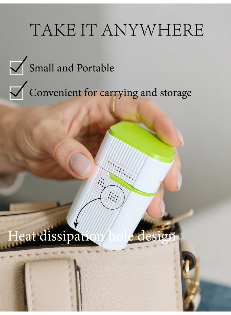 موكس 4 بطاريات ليثيوم قابلة لإعادة الشحن من نوع AAA و4 بطاريات AA مع شاحن، عبوة من 8 بطاريات 1.5 فولت Triple A Double A قابلة لإعادة الشحن وبطارية ليثيوم طويلة الأمد مع صندوق تخزين شحن مدمج (4AAA+4AA) - Image 5