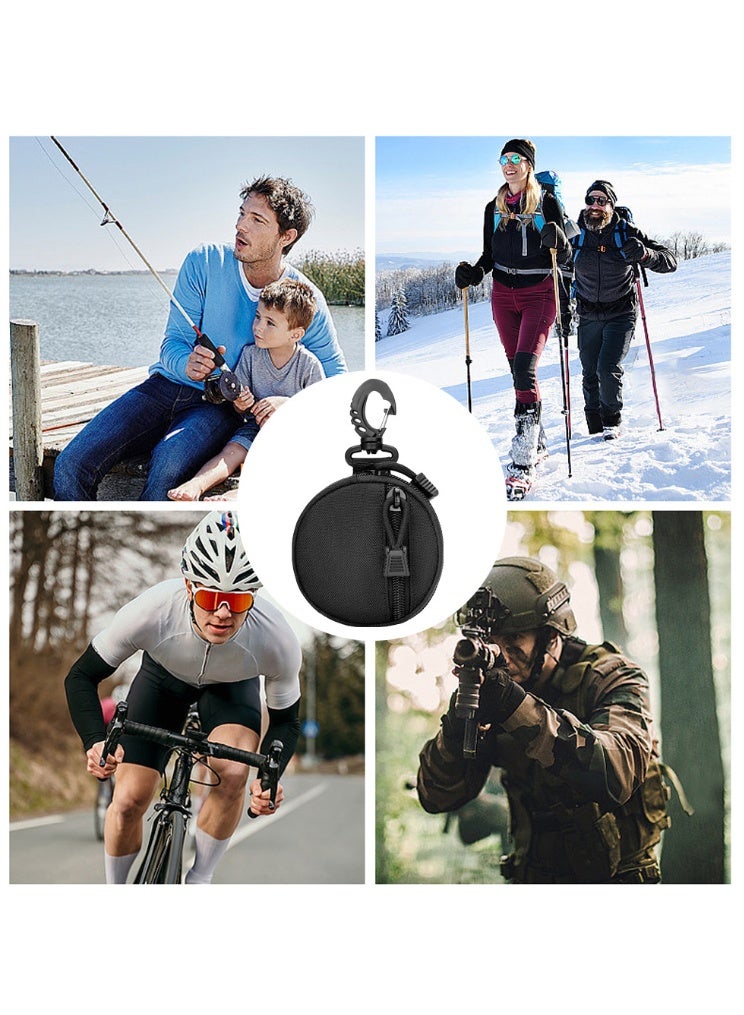 Outdoor Tactical Waist Bag, MOLLE System Expansion Pouch, Multifunctional Storage Bag, Portable Key Purse Coin Pouch for Tactical Vest Hanging - Image 2