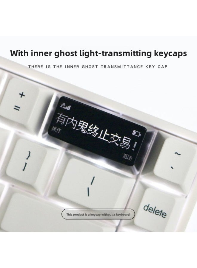 Personalized Mechanical Keyboard Key Cap Personalized Transparent Red Black Transparent Key Cap Single Keyboard Key Diy Generation Hair 