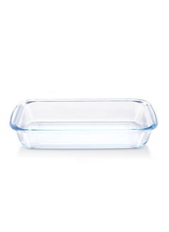 BLACKSTONE 2.9L Rectangle Shape Glass Oven Dish - Premium Borosilicate Bakeware, Oven, Microwave & Dishwasher Safe, Perfect for Baking, Roasting, and Serving  - Image 1