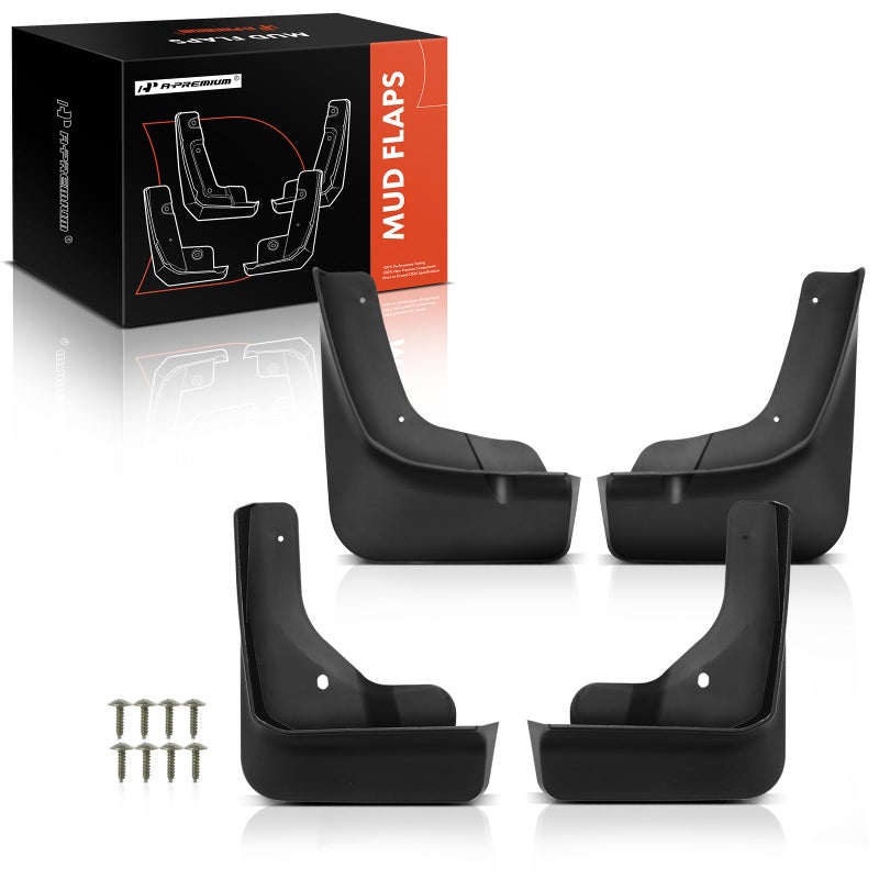 A-Premium APremium 4PCS Mud Flaps Splash Guards Mudflaps Mudguards Compatible with Mitsubishi Outlander 20222023 Front and Rear