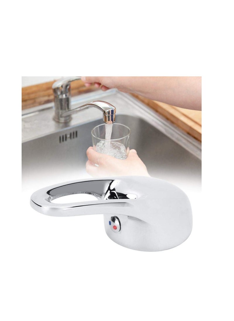 Excefore - Zinc Alloy Faucet Handle, Tap Handle kit, Single Lever Handle with 35mm Cartridge Replacement Faucet Parts Tools, Suitable for Kitchen Bathroom Accessory - Image 1