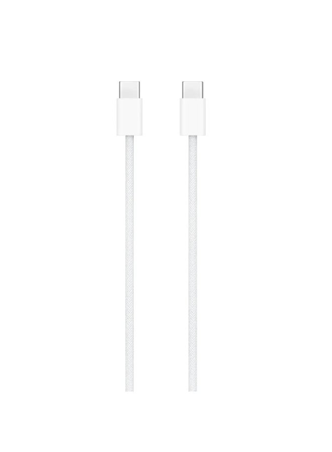 Apple USB-C Woven Charge Cable (1m) White - Image 2
