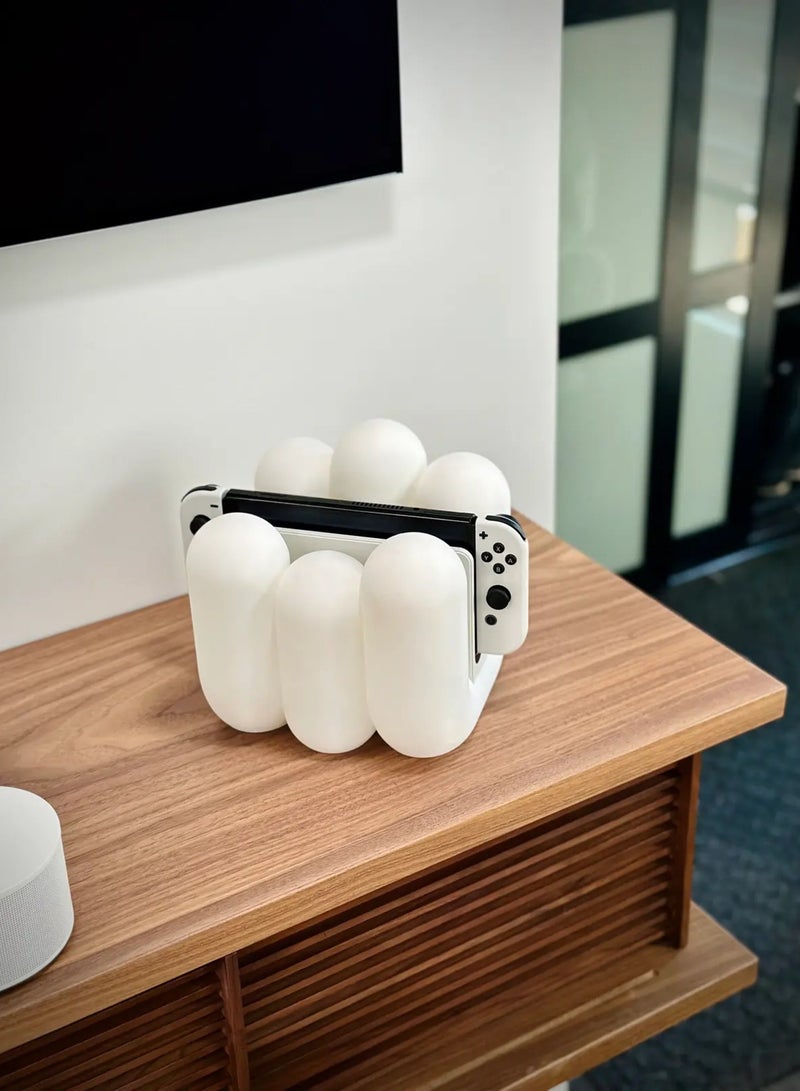 أخوة ثلاثي الأبعاد قاعدة كبسولة لجهاز نينتندو سويتش بتصميم عصري وأنيق - Image 1
