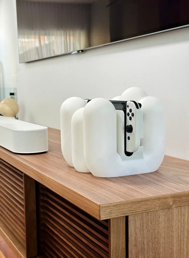 أخوة ثلاثي الأبعاد قاعدة كبسولة لجهاز نينتندو سويتش بتصميم عصري وأنيق - Image 2