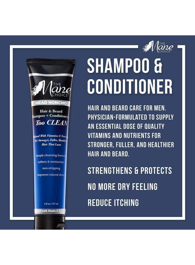 THE MANE CHOICE Mane Choice Head Honcho Hair & Beard Oil + Butter The Balm 6 Fl Oz - Image 4