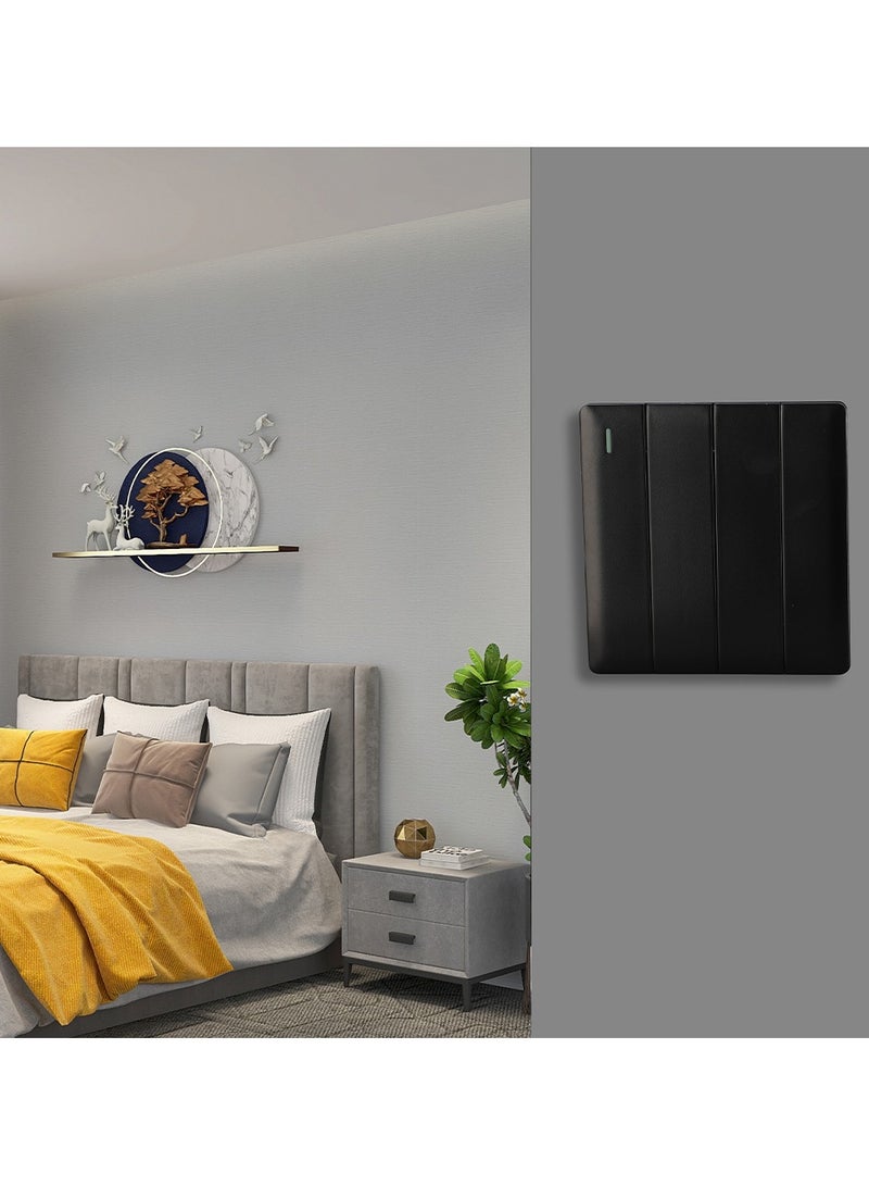 BRILLANT 6Pcs 4-Way Power Switch Black Brilliant Light - Image 3